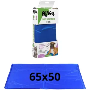 Tapete Ringo Azul Gelado Refrescante Verão Para Cães Gatos 65x50cm Pet